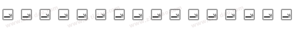 Symbol Signs字体转换